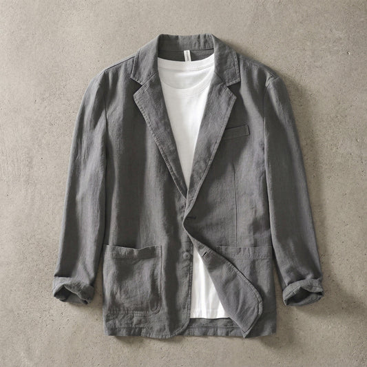 Lightweight Linen Blazer