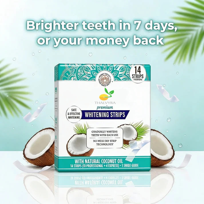 🎉Last Day Only 50% OFF - THALVYRA Teeth Whitening Patch💝