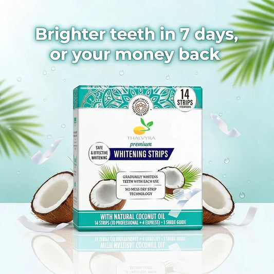 🎉Last Day Only 50% OFF - THALVYRA Teeth Whitening Patch💝