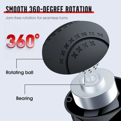 ⏳Limited-time Buy 1 Get 1 Free! ⏰Effortless Driving Steering Wheel Booster Knob 🚗🔃