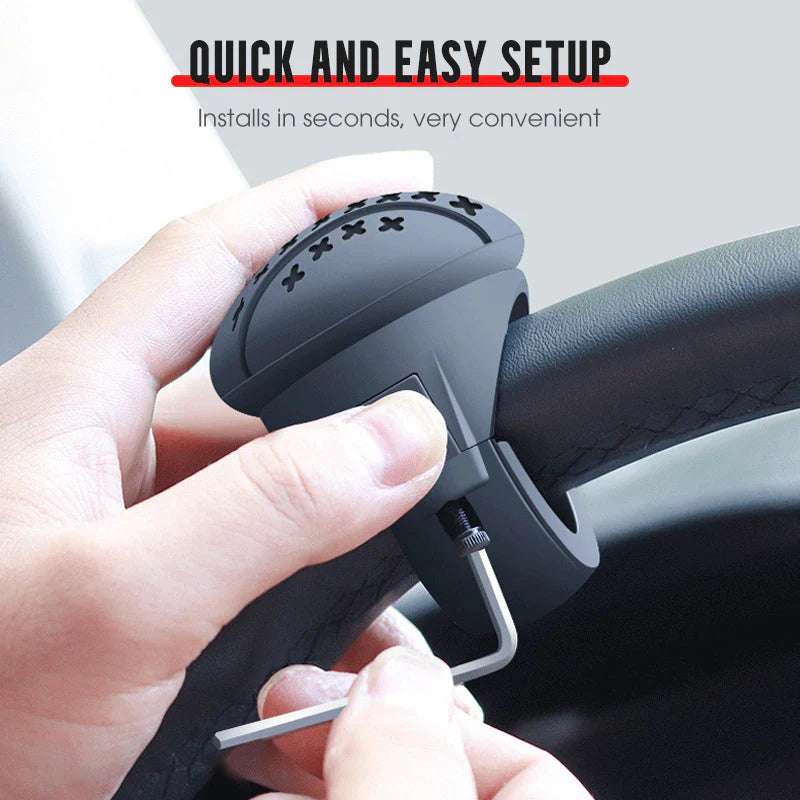 ⏳Limited-time Buy 1 Get 1 Free! ⏰Effortless Driving Steering Wheel Booster Knob 🚗🔃
