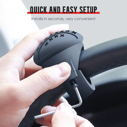 ⏳Limited-time Buy 1 Get 1 Free! ⏰Effortless Driving Steering Wheel Booster Knob 🚗🔃